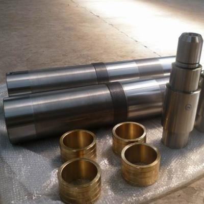 China Spline shaft precision GROB splined gear shaft roller cooper bush bearing brass bush for sale