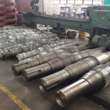 China herringbone tooth gears shafts for drilling pump in oil industry for sale