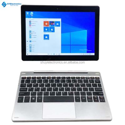 China Drop Resistance Wholesale 10.1 inch windows tablet with win10 keyboard touch screen 2 in 1 tablet pc for sale