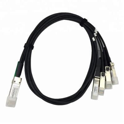 China FTTX QSFP to RJ45 for 10G Base t Ethernet 40G QSFP DAC Cable for sale