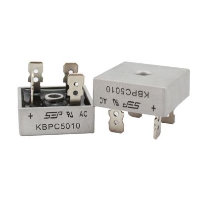 China Motorcycle KBPC5010 Diode Bridge Rectifier 50A 1000V KBPC 5010 Power Rectifier Diode Electronica Componentes for sale