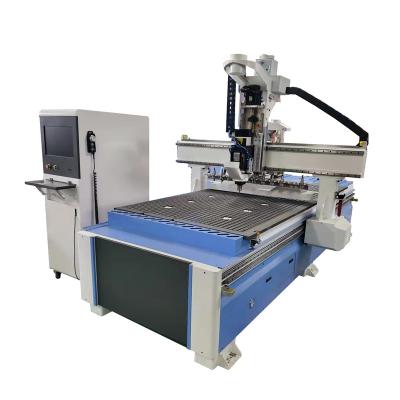 China Home Use 1325 Sideboard Door Making Machinery ATC CNC Router Machine 4*8 3d Italy Spindle for sale