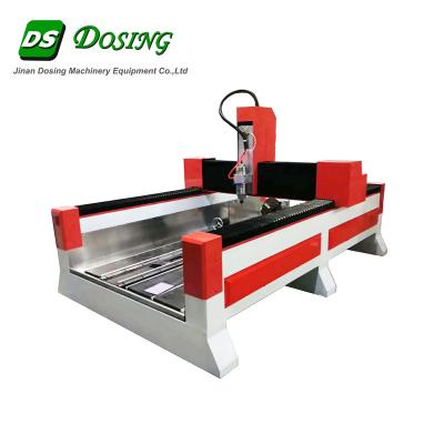 China Building Material Shops Granite Countertops Carving Machine Black Galaxy Granite CNC Router for sale