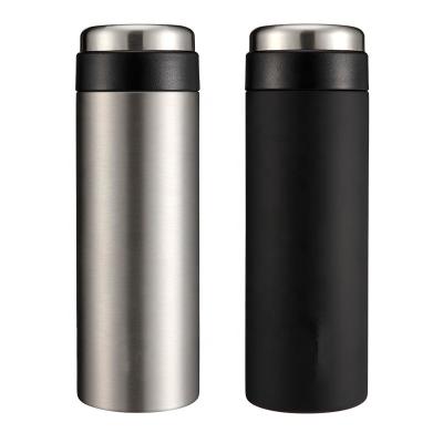 China Goshen Viable Hot Sale 450ml Travel Stainless Steel Wall Cup Double Vacuum Flasks Drinking Water Bottle for sale