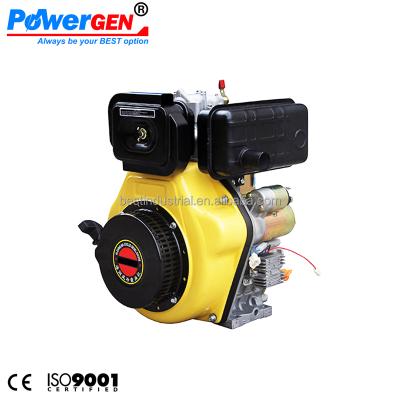 China Air-cooled success! ! ! POWER-GEN Small Small Single Cylinder Motorcycle Electric Diesel Engines For Sale for sale