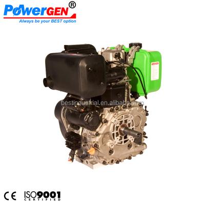 China Air Cooled EPA Approved! ! ! Single Cylinder Horizontal Shaft Air Cooled 186F 10HP Diesel Engine for sale