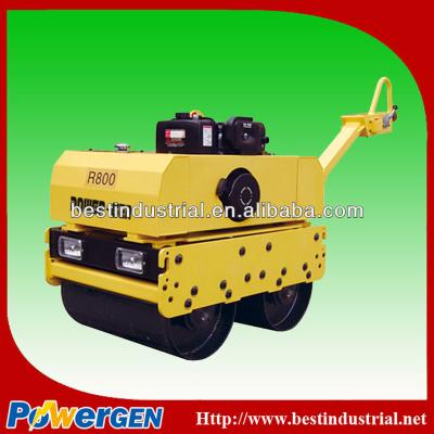 China The best sale! ! ! POWERGEN Mini Type 800KG Vibratory Road Roller BP-R800 for sale