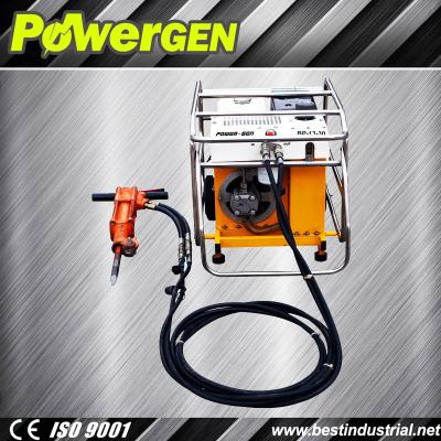 China Success! ! ! POWER-GEN Super Performance Handheld Portable 1800-2400BPM Hydraulic Power Pack With CE Certification BP09/13/18 Series for sale