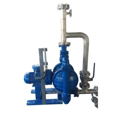 China Other DBY-100 Cast iron pump body Fluid lining fluorine electric operated diaphragm pump for sale