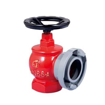 China Casting iron SN65-A Angle Valve Factory Price OEM common Indoor Fire Hydrant With Goest Coupling for sale