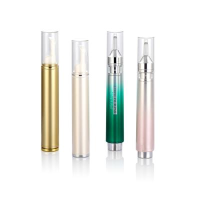 China Cosmetic Needle 15ml Cylinder Shape Syringe Empty Acrylic Injection Bottle Cream /Eye Vacuum Bottle for sale