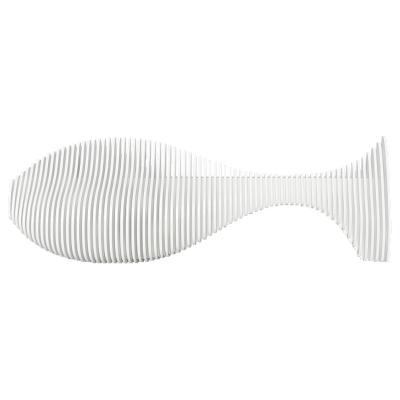 China Contemporary Fish Type Hotel Check In Desk Wood White Reception With Drawer for sale