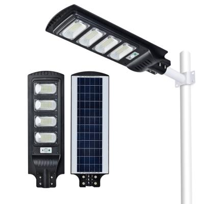 China Motion Sensor Solar Hanging Garden Light Waterproof Outdoor Integrated All In One 30W 60W 90W 120W LED Solar Street Light for sale