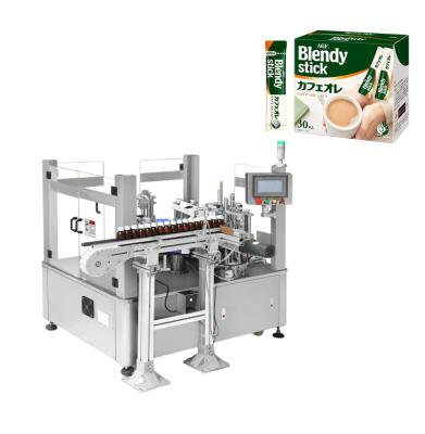 China High Speed ​​Food Aluminum Foil Cartoning Full Automatic Carton Packing Machine Cartoning Machine For Bottle for sale