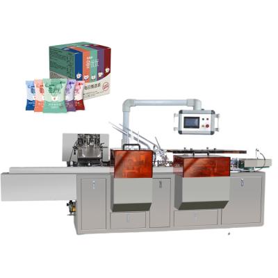 China High Speed ​​Fully Automatic Food Powder Packing Case Machine Machine Box Cartoning Packing Machine for sale