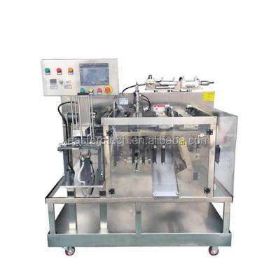 China Food Juice Premade Pouch Packing Zip Lock Bagging Ziplock Bag Filling Machine for sale