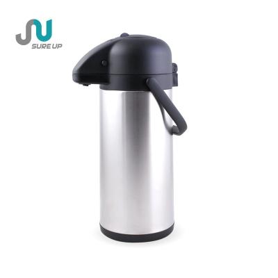 China Fashionable PORTABLE Airpot Water Heater Flask With Stainless Steel Airpot Pump Pot Carafe Coffee Airpot Vacuum for sale