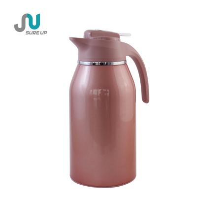 China Viable Metal Body Vacuum Coffee Jug Vacuum Flask Thermos Coffee Pot Inner Glass Inner Flask for sale