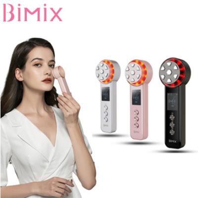 China Anti-Puffiness OEM Skin Tightening Led Facial Skin Care Radio Frequency Home Face Firming Device for sale