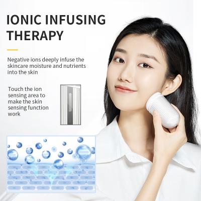 China Peel Tighten Bimix Pore Shrinking Remove Blister Calm Skin Serum Infusion Cryo Cooling Thermal Negative Ion Mini Beauty Machine for sale