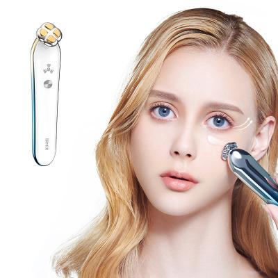 China Anti-puffiness Shenzhen 24k Gold Eye Lifting Massager RF Eye Area Treatment Anti Aging Beauty Device for sale