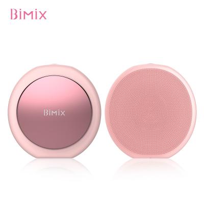 China Bimix Private Label Portable Passionate Massage Brush DEEP CLEANING Electric Facial Cleansing Massager for sale