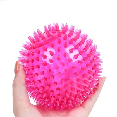 China Amazon Best Selling TPR Sustainable Squeaky Squeaky Ball Dog Toy For Pet for sale