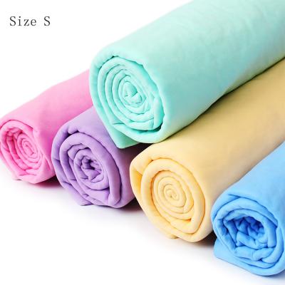 China Amazon Best Seller Wholesale Cleaning Viable Size S Shammy Dog Pet Towel For Pet for sale