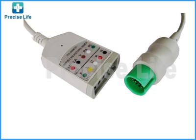 중국 AHA IEC 색상 코드를 가진 의학 예비 품목 Spacelabs 700-0008-07 ECG 감시자 케이블 판매용