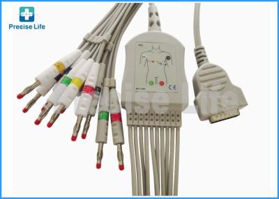 중국 참을성 있는 감시자 10 지도 GE Marquette ECG 감시자 케이블 한 조각 유형 판매용