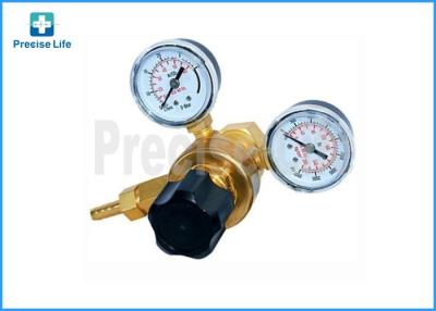 China Female 0.96''-14 Argon Gas Welding Regulator 2 Gauge Single Stage for sale