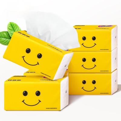 China Virgin Wood Pulps Removable Tissue Paper Household Wholesale Facial Tissue Affordable Toilet Paper Towels for sale