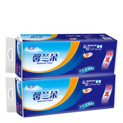 China Affordable Toilet Paper Household Daily Large Household Roll 1500 Grams Roll Toilet Paper Toilet Paper Wholesale for sale