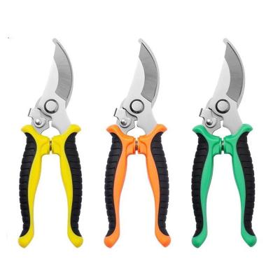 China Anti-Slip Grip #1688 Factory # Pruning Bypass Garden Hand Tool Tree Branch Cutter Pruner Blade Secateur Trimmer Shear Plant Cut Steel Scissors for sale