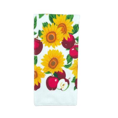 China QUICK DRY Custom Screen Printing Premium Microfiber Towel For Kitchen for sale