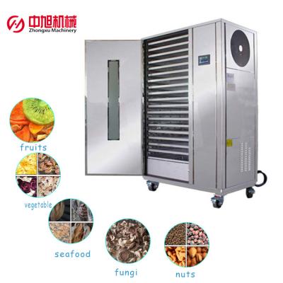 China Medicine Curing Zhongxu Electric Heat Pump Dryer Fruit Dryer Machine Food Dehydrator Cabinet Dryer for sale