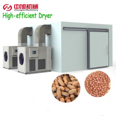 China Zhongxu large capacity heat pump dryer grandnut drying room drying equipment vegetable drying machine for sale