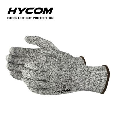 China Cut Resistant H5K Glove High Performance 13 Gauge Cut Resistant Kitchen Finger Safety Gloves for sale