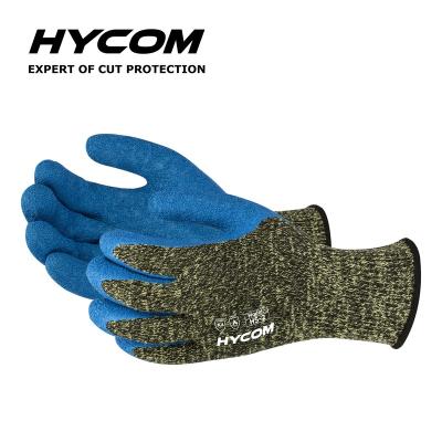 China H5-LX Heavy Duty Professional Supplier Anti Cut Cut Glove With Heat Resistant Latex Coating for sale