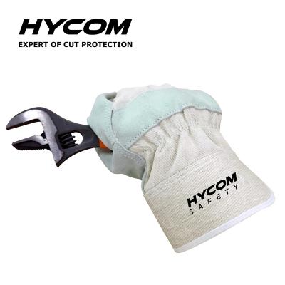 China General Purpose Automobile Industry Work Glove Safety Cow Leather Welding Gloves With High Protection for sale