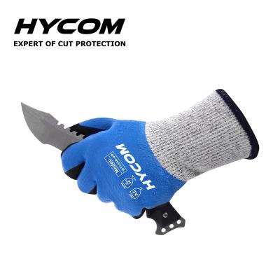 China HYCOM WT1040-DD Wear Resistant Winter Cut Resistant And Warmer Keep Warm In Low Temperature Water Proof Cut Resistant Gloves for sale