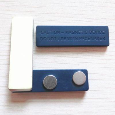 China Name Badge Magnetics/Name Badge/Name Badge With Magnetic Back WD9320 for sale