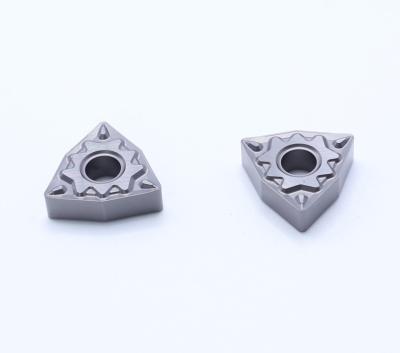 China Uncoated Cermet Lathe Turning Inserts High Efficiency Finishing Tool WNMG080408-FQ for sale