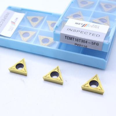 China Turning Tool Inserts, Coated Cermet Inserts TCMT11-5FG, TCMT16-5FG ,Cermet Turning Inserts for sale