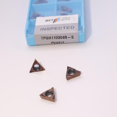 China TPGH08 TPGH09 TPGH11 Carbide Turning Inserts , Carbide CNC Turning Inserts with S Chip Breaker en venta