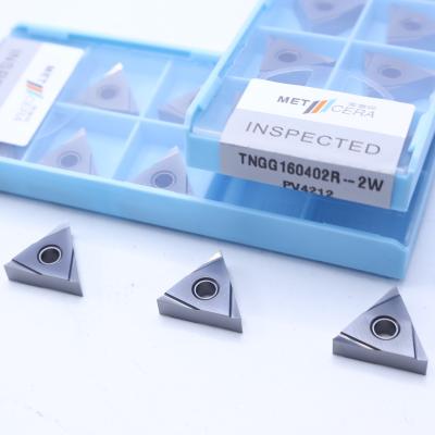 China Carbide Turniing Insert TNGG1604, Negative cutting tool with 2W finish chipbreaker Te koop