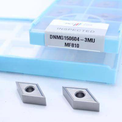 China Low Alloy Steel DNMG1504 Carbide Turning Insert with 3MU Semi-finish Chipbreaker and Uncoated Coating à venda