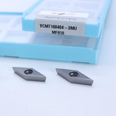 China External and Internal Turning Carbide Insert VCMT11 VCMT16 Positive CNC Insert with 3MU Semi-finish Chipbreaker à venda