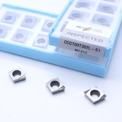 China CCGT04 CCGT06 CCGT09 Carbide Turning Inserts , Carbide CNC Turning Inserts In S1 Sharp Chip Breaker à venda