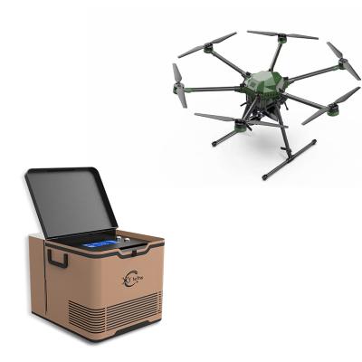 China Aluminum Alloy Long Weather Surveillance Air Power Tethered Drone System for sale